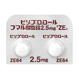 ビソプロロールフマル酸塩錠2.5mg「ZE」