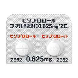 ビソプロロールフマル酸塩錠0.625mg「ZE」