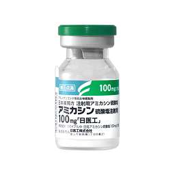 アミカシン硫酸塩注射用１００ｍｇ「日医工」